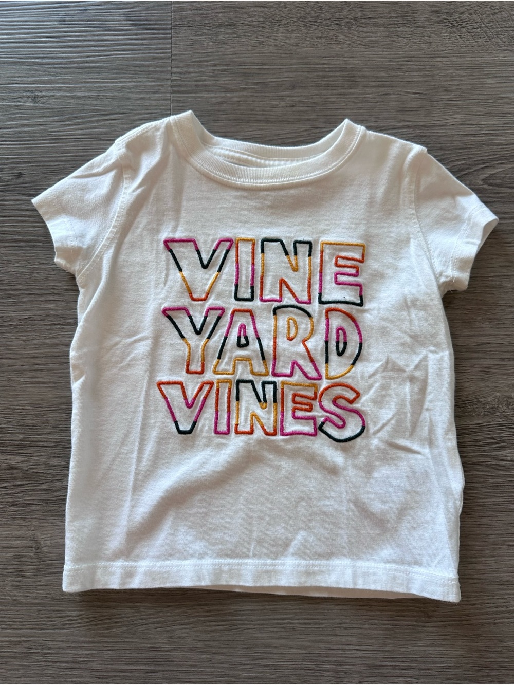 Vineyard Vines White Tee - 2T